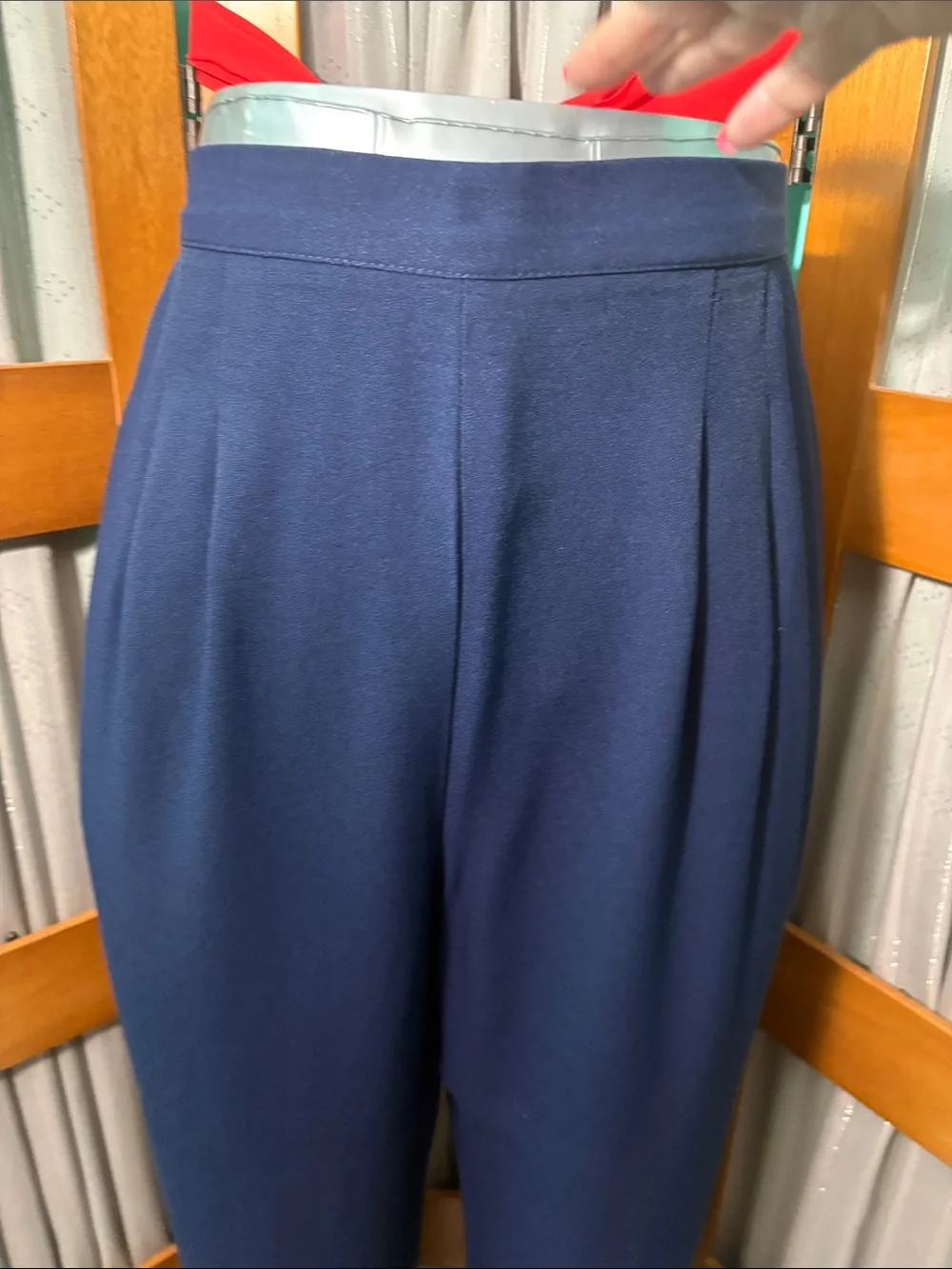 Dani Max/Lois Snyder-Vintage 2 Piece Pant Suit - Jacket & High-Waist Trousers
